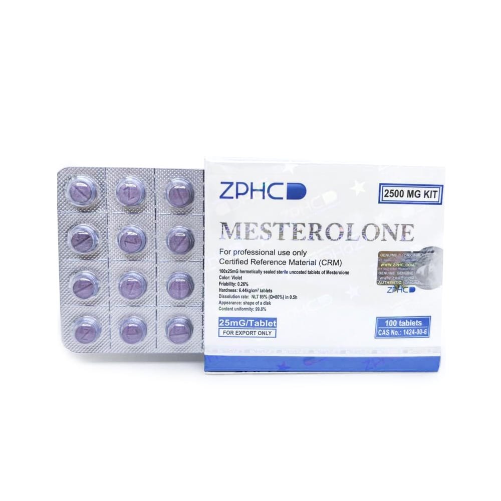 Mesterolone (Proviron) ZPHC — 25 mg (20 tablets)