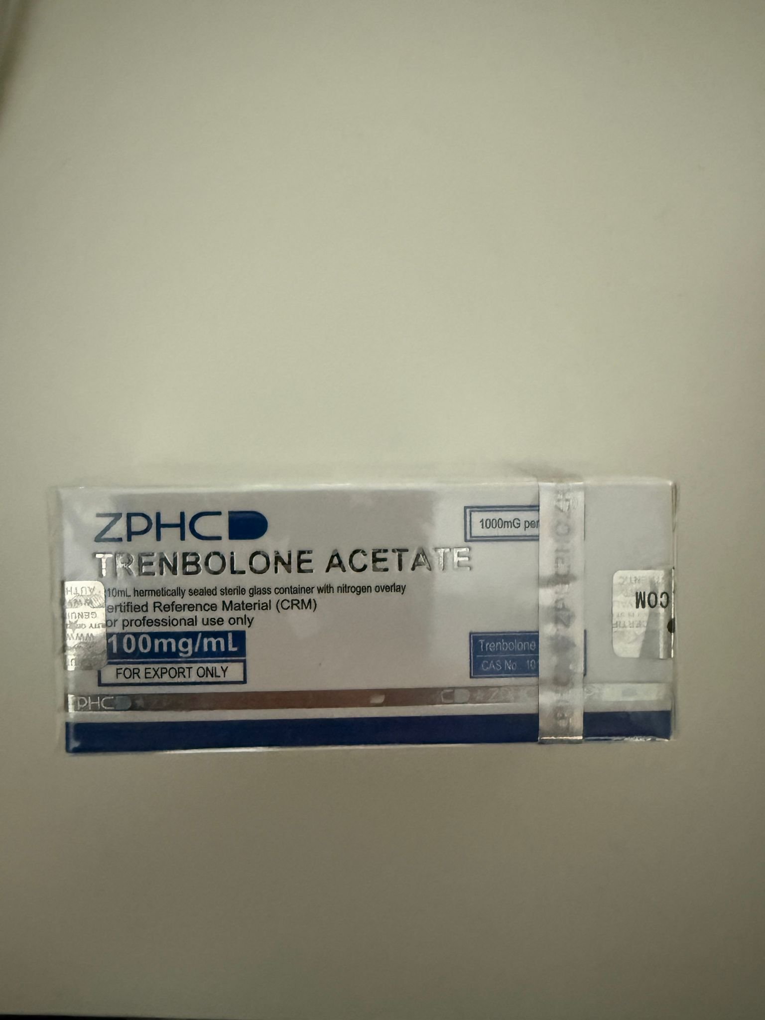 Trenbolone Acetate ZPHC — 100 mg/ml